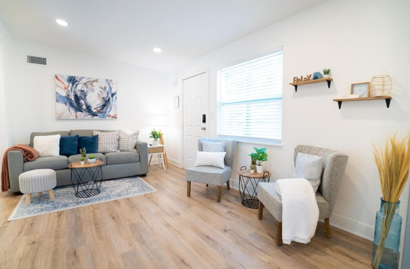 Вилла Calming And Renovated Near Dt St Pete Pier 2 King Сент-Питерсберг Экстерьер фото