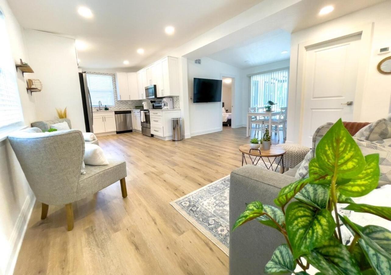Вилла Calming And Renovated Near Dt St Pete Pier 2 King Сент-Питерсберг Экстерьер фото